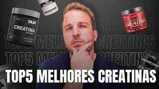 TOP5 MELHORES CREATINAS DA ATUALIDADE  Teste real com os suplementos [upl. by Limber]