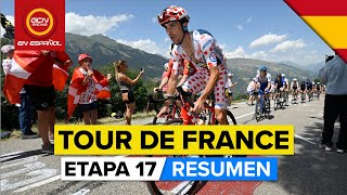 Resumen del Tour de Francia 2023  Etapa 17 [upl. by Attenrev]