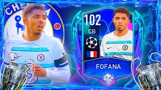 102 FOFANA FIFA 22 PLAYER REVIEW GAMEPLAY HES A BEAST fifamobile22 uclfifamobile22 [upl. by Ahsinauq526]