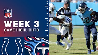 Colts vs Titans Week 3 Highlights  NFL 2021 [upl. by Savinirs]