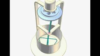 Stirring Machine with Satellite Bevel Gear [upl. by Ayouqat777]