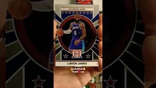 LeBron James 🔥 Lebraun Jaaames Hometown Heros 💎 pulled from2022 panini chronicles 3 value pack rip [upl. by Tammara753]