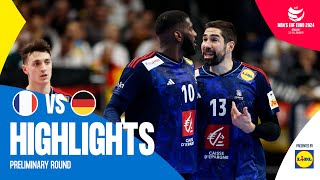 That could have been a final 😰  France vs Germany  Highlights  Mens EHF EURO 2024 [upl. by Redienhcs915]