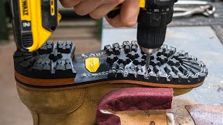 Worlds Toughest Construction Boot How Its Made  Nicks Handmade Boots [upl. by Adelind]