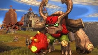 Skylanders Giants  Tree Rex Treefolk Dash Path Guide [upl. by Neirual438]