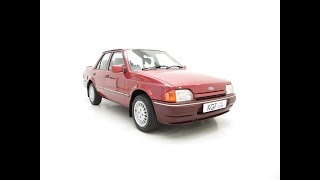 A Truly Outstanding Special Edition Ford Orion Equipe with 29790 Miles  SOLD [upl. by Yrtua467]