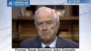 John Connally on JFK Assassination 1991 CSPAN interview [upl. by Zoe66]