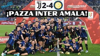 INTER CAMPEÓN DE COPA FINAL INMENSA ANTE LA JUVENTUS PERISIC IDOLO ¿ADIOS DE DYBALA Y UN ANUNCIO [upl. by Alexandrina]