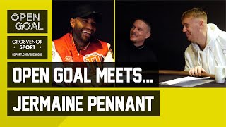 JERMAINE PENNANT  The Incredible Life amp Story of Ex Arsenal amp Liverpool Winger  Open Goal Meets [upl. by Aizahs]