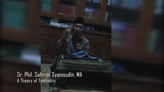 Sahiron Syamsudin Tafsir sebagai Fungsi Makna meaning function [upl. by Nimref718]