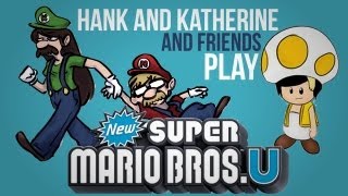 Lets Play NEW Super Mario Bros U 5  Fire Snakes [upl. by Sremlahc]