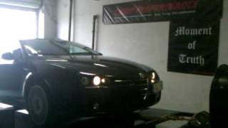 Alfa Romeo Brera 24JTD Dyno Tuning [upl. by Dosh]