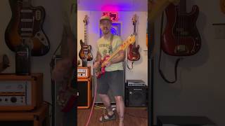 Bass Guitar Funk fender emg electric bass guitar fun instrumental funk rock music shorts [upl. by Aihsyn]