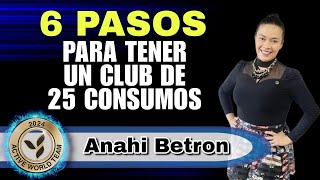 6 PASOS para Tener un Club de 25 Consumos  Anahi Betron [upl. by Andeee]