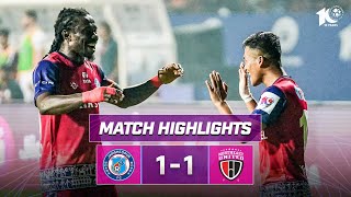 Match Highlights  Jamshedpur FC 11 NorthEast United FC  MW 13  ISL 202324 [upl. by Aan]