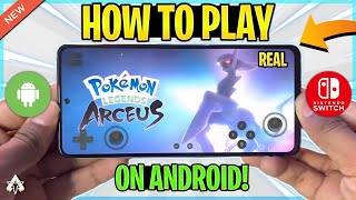 🔥 How To Play Pokemon Legends Arceus On Android in 2024  Gameplay amp Review [upl. by Camilo]