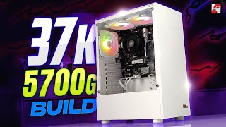 37K Ryzen 7 5700G Build 2023 [upl. by Lledroc]