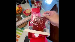 This is 500g of bak kwa singaporefoodie foodie sgfoodies chinesefood singaporefoodies [upl. by Nehtanoj]