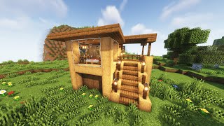 Wood House  Minecraft [upl. by Grussing402]