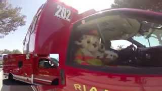 Rialto Fire Department quotStewie VS Sparky Cold Water Challengequot and PSA [upl. by Ylrevaw]