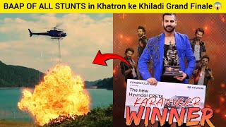 Khatron ke Khiladi season 14 Winner Karanveer Mehra😍  Finale Stunt in Khatron ke Khiladi season 14 [upl. by Aamsa882]