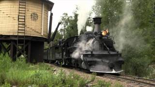 DampRGW K28 478 on The Silverton  1927 [upl. by Ennazor]