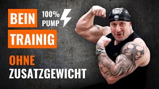 Ausfallschritte als Beintraining ohne Zusatzgewicht 100 Pump quot [upl. by Barn859]