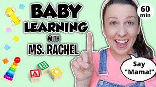 Baby Learning With Ms Rachel  First Words Songs and Nursery Rhymes for Babies  Toddler Videos [upl. by Elehcor467]