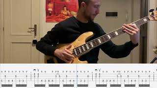 THE BEST SLAP BASS LINES OF ALL TIME  TABS [upl. by Bleier]