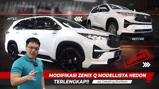 TERLENGKAP MODIFIKASI TOTAL ZENIX Q MODELISTA LUXURY ALA DETAILING BROTHERS [upl. by Duthie]