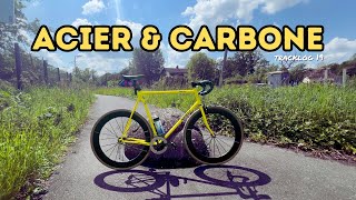 Mon SURLY STEAMROLLER 🐥 acier est une CRIT MACHINE 🚀  TRACKLOG 19 [upl. by Nivaj]