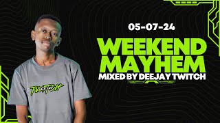 The Weekend Mayhem  Deejay Twitch 050724 Afrotech  Da Capo Shimza  DJ Kent  Caiiro [upl. by Suoilenroc]