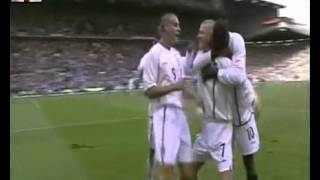 David Beckham Free Kick v Greece 2001 [upl. by Dilan867]