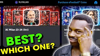 Best Club Pack In eFootball 2024 Mobile 🤔 AC Milan  Barcelona Pack Arsenal Pack  🔔🤩🔥 [upl. by Alveta897]