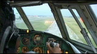 Ilyushin 62 into Havana Cuba [upl. by Atteras887]