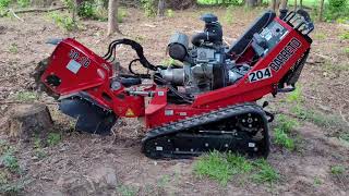 Doing a little stump grinding with the Barreto 30SG [upl. by Tartan]