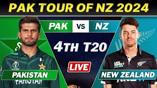 PAKISTAN vs NEW ZEALAND 4th T20 MATCH Live SCORES  PAK VS NZ LIVE COMMENTARY  PAK BATTING [upl. by Acceb184]