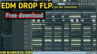 NO PASSWORD FLP PROJECT Matak Chalungi FREE DOWNLOAD LINK IN DESCRIPTION FULL EDM DROP MIX FLP [upl. by Saraann]