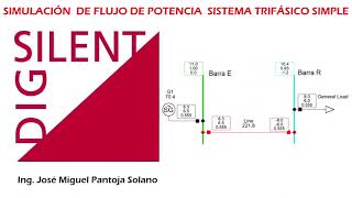 Clase 02C Simulación de Flujo de Potencia DigSilent Power Factory [upl. by Wandie958]