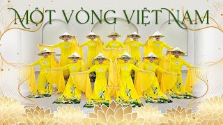 Múa nón MỘT VÒNG VIỆT NAM Tùng Dương  Vũ đoàn Fevery [upl. by Anrahs]