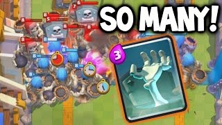 Clash Royale â˜… GIANT TOMBSTONE GIANT SKELETONS â˜… quotNEWquot Giant Tombstone [upl. by Sigvard919]