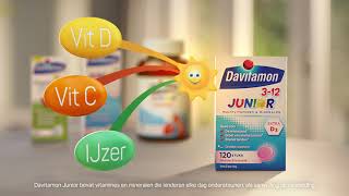 Davitamon Junior  Groeit met je mee [upl. by Aiyotal]