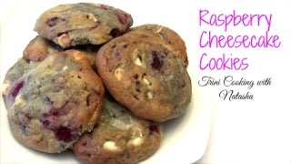 Raspberry Cheesecake Cookies Soft and Chewy  Episode 379 [upl. by Damiani]