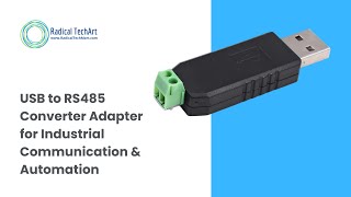 USB to RS485 Converter Adapter for Industrial Communication amp Automation 2024 [upl. by Dunson]