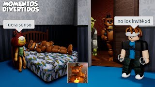 FIVE NIGHTS AT FREDDYS 4 MOMENTOS DIVERTIDOS ROBLOX VR [upl. by Christyna827]