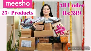 25 Meesho Products Rs75 Starting  Jewellery Hair Accessories Home Decor amp More meesho Haul [upl. by Yrogiarc]