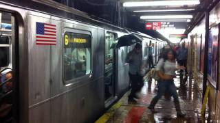 Rain Causes Subway Hazard [upl. by Ormand363]