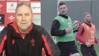 Wayne Pivac explains key changes ahead of Wales vs Scotland  Six Nations rugby 2022 [upl. by Aneelehs]