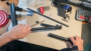 Building A Custom 22 Caliber CO2 Powered Crosman Carbine From Parts [upl. by Netsyrk237]