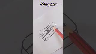 How to draw a Sharpener shorts [upl. by Guzel]